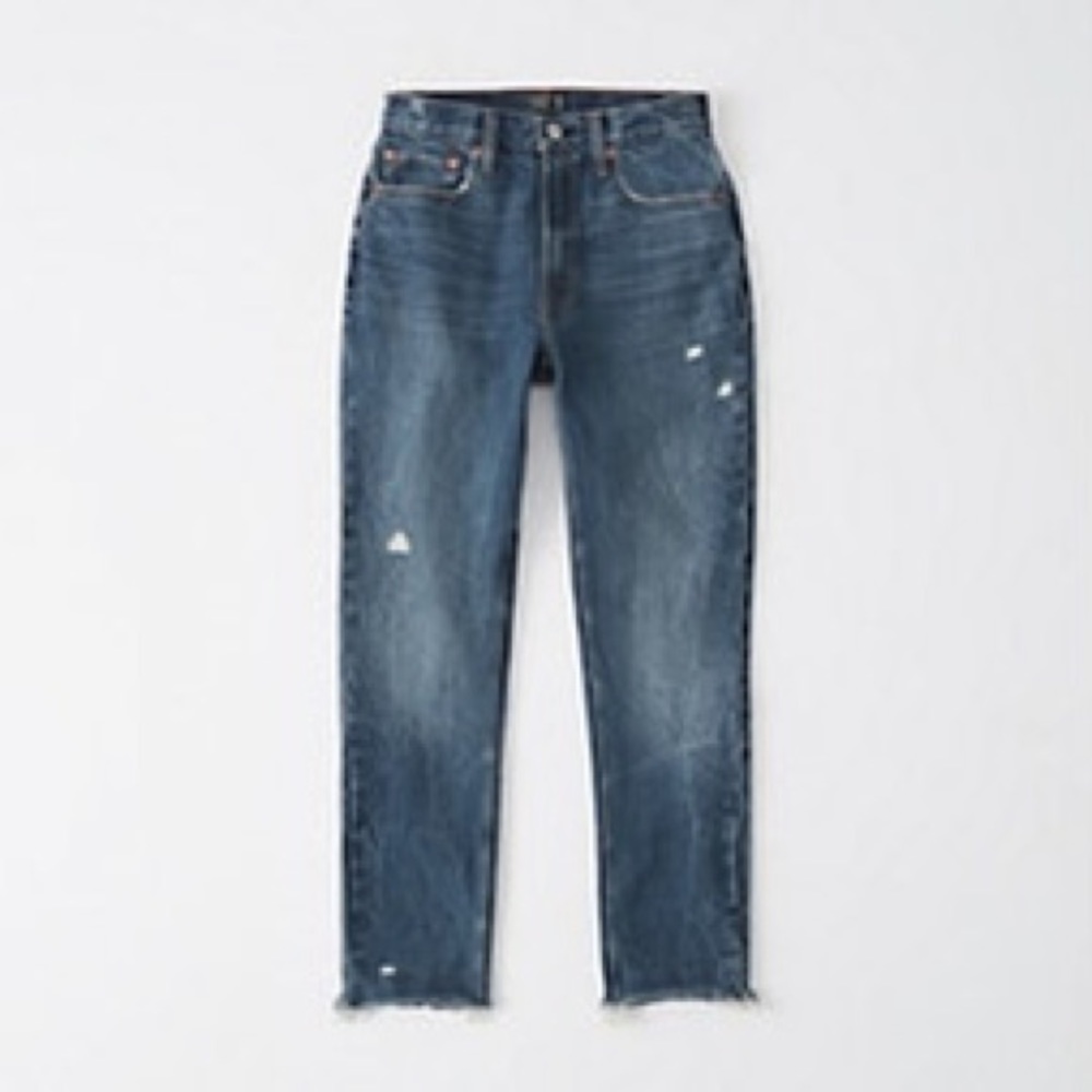 Abercrombie and Fitch High Rise Mom Jeans
